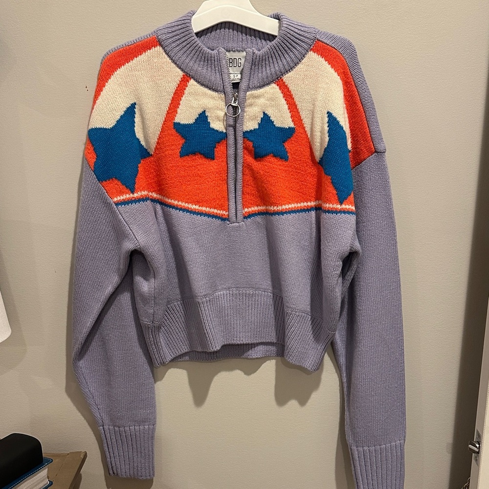 BDG half zip sweater